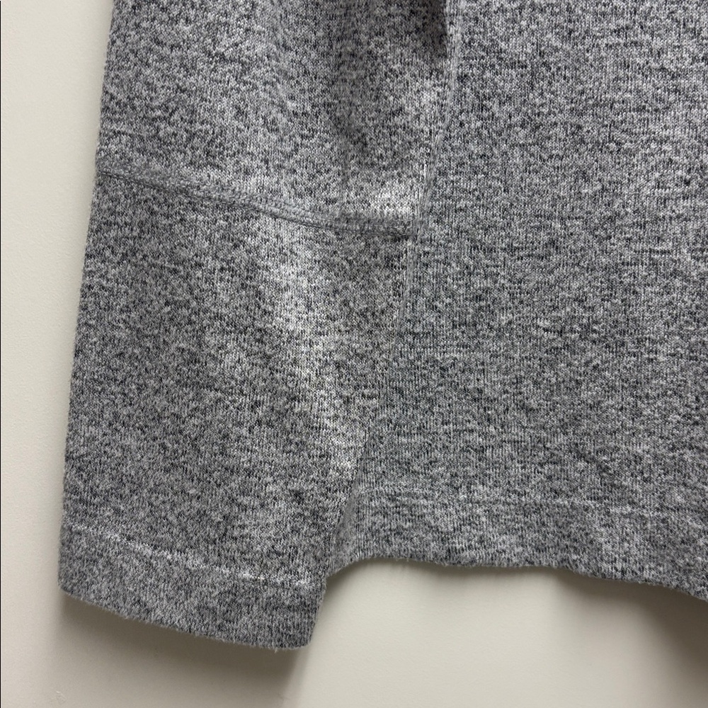 Rails Gray Lace-Up Knit Top Size Medium - Picture 5 of 7